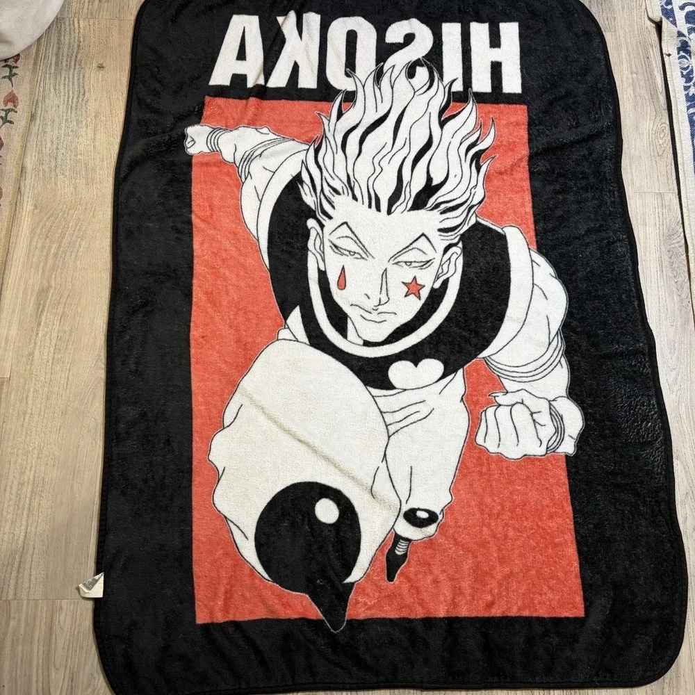 Bioworld Hunter X Hunter Hisoka Blanket, Plush Hunter X‎ Hunter Blanket